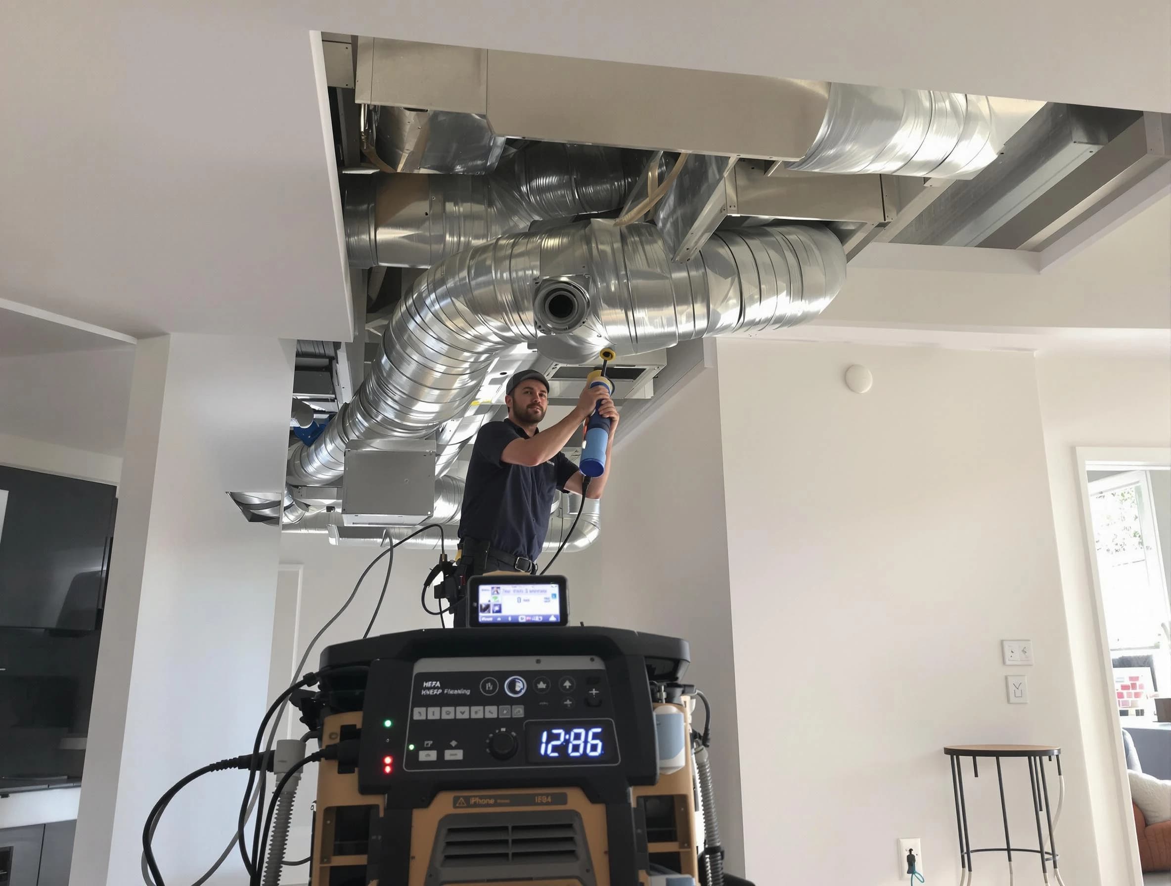 Advanced pure air duct cleaning by Highland Springs Air Duct Cleaning in Highland Springs