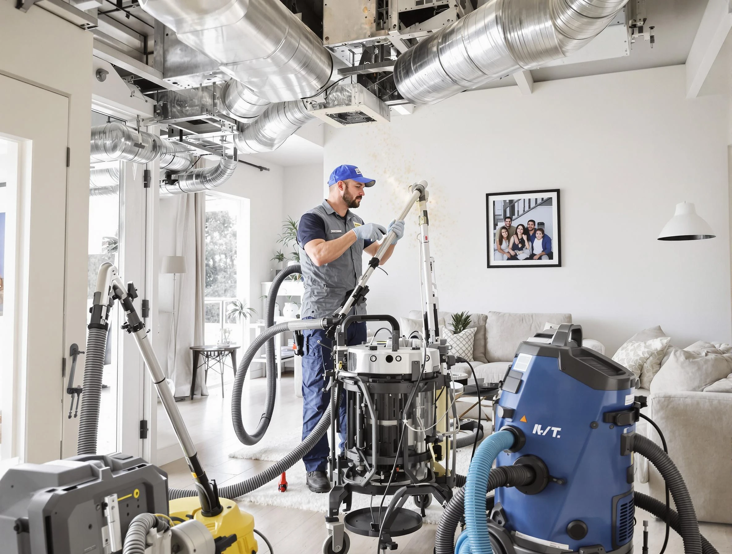 Residential Air Duct Cleaning in Highland Springs